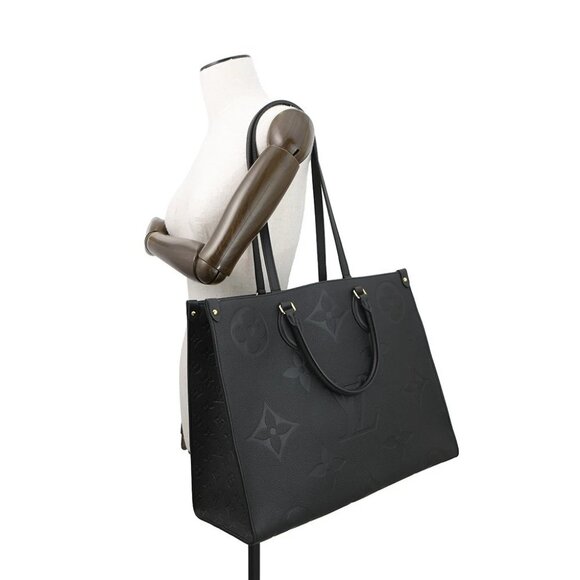 LOUIS VUITTON Onthego Size GM Monogram Empreinte Leather Noir M44925 - Picture 13 of 14